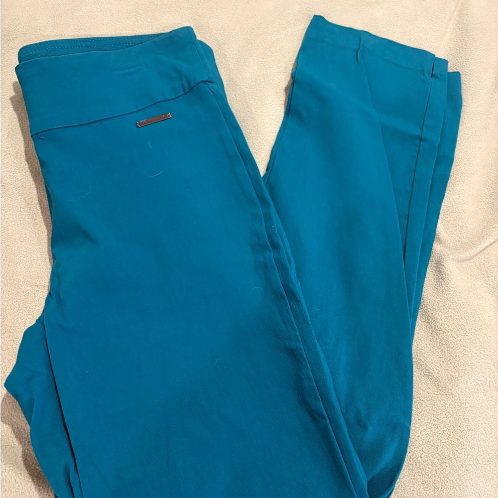 Roz & Ali Teal women’s sz 8 Pants